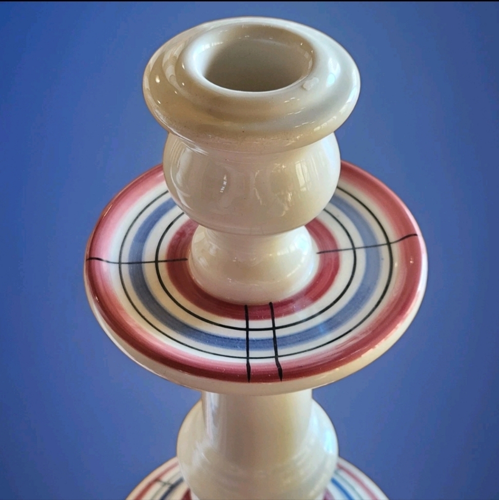 Vintage Savoir Vivre West Germany Candlesticks TA203 Vivien Mid-Century Modern - Picture 3 of 13